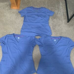 Lot of 3 Scrub Tops